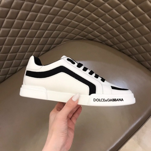 Replica Dolce & Gabbana D&G Casual Shoes For Men #857458 $72.00 USD for Wholesale