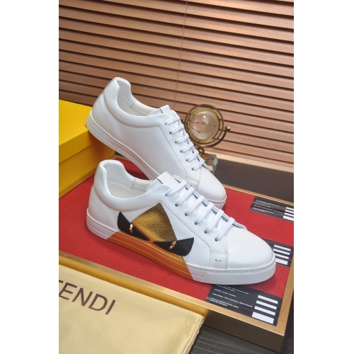 Fendi Casual Shoes For Men #857466 $80.00 USD, Wholesale Replica Fendi Casual Shoes