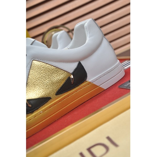 Replica Fendi Casual Shoes For Men #857466 $80.00 USD for Wholesale