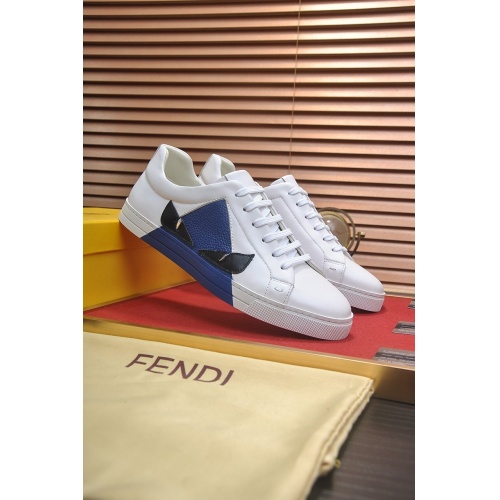 Replica Fendi Casual Shoes For Men #857467 $80.00 USD for Wholesale