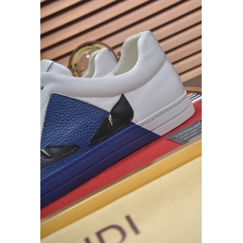 Replica Fendi Casual Shoes For Men #857467 $80.00 USD for Wholesale