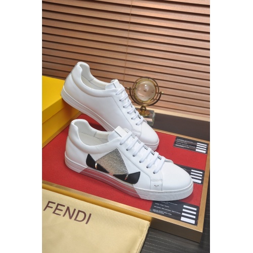 Fendi Casual Shoes For Men #857468 $80.00 USD, Wholesale Replica Fendi Casual Shoes