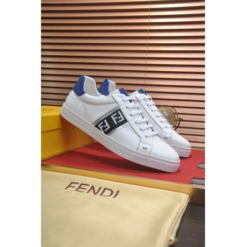 Replica Fendi Casual Shoes For Men #857469 $80.00 USD for Wholesale