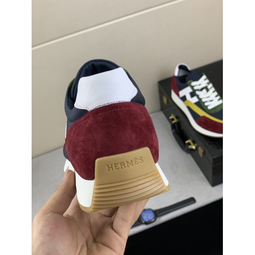 Replica Hermes Casual Shoes For Men #857480 $100.00 USD for Wholesale