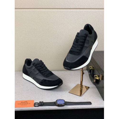 Replica Hermes Casual Shoes For Men #857481 $100.00 USD for Wholesale