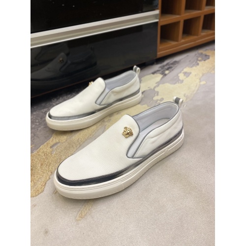 Replica Versace Casual Shoes For Men #857493 $68.00 USD for Wholesale