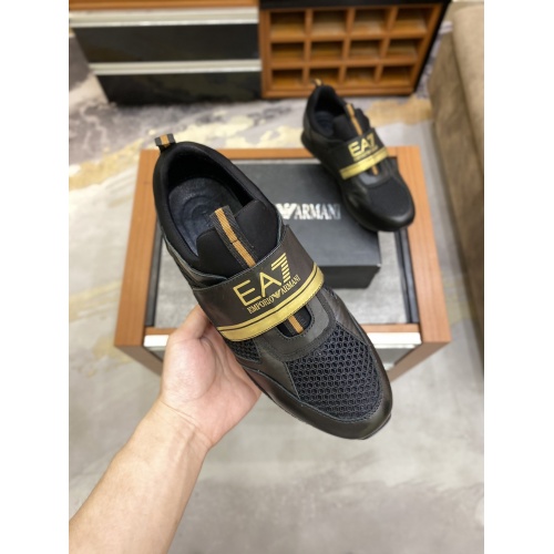 Replica Armani Casual Shoes For Men #857504 $80.00 USD for Wholesale