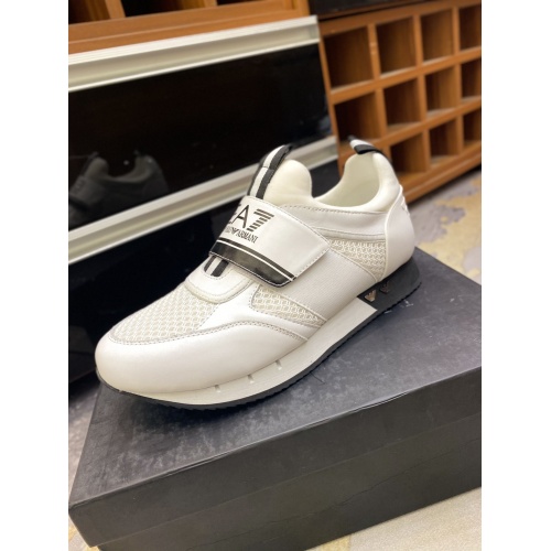 Replica Armani Casual Shoes For Men #857505 $80.00 USD for Wholesale