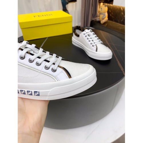 Replica Fendi Casual Shoes For Men #857572 $76.00 USD for Wholesale