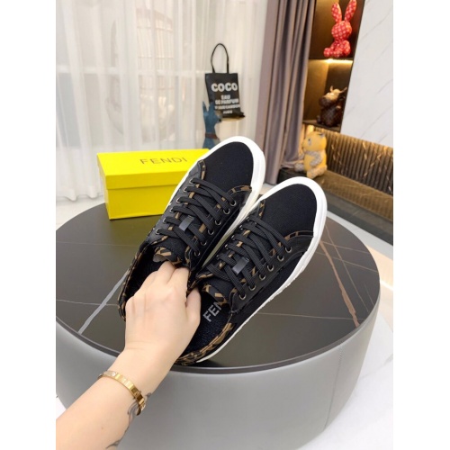 Replica Fendi Casual Shoes For Men #857573 $76.00 USD for Wholesale