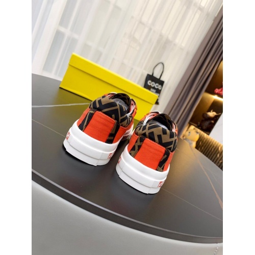 Replica Fendi Casual Shoes For Men #857574 $76.00 USD for Wholesale