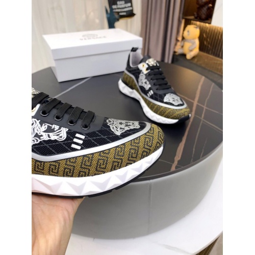 Replica Versace Casual Shoes For Men #857579 $80.00 USD for Wholesale