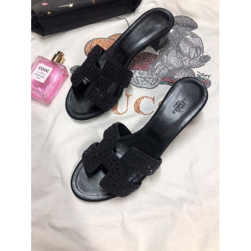 Replica Hermes Slippers For Women #857690 $64.00 USD for Wholesale