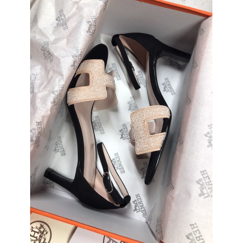 Replica Hermes Sandal For Women #857770 $68.00 USD for Wholesale