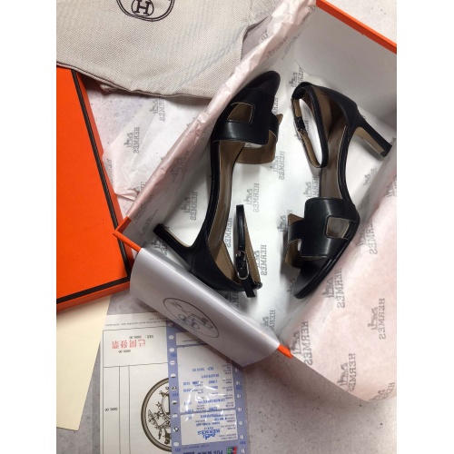 Replica Hermes Sandal For Women #857773 $68.00 USD for Wholesale