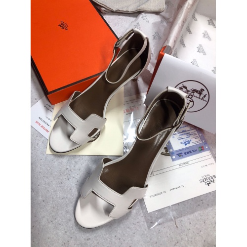Replica Hermes Sandal For Women #857775 $68.00 USD for Wholesale