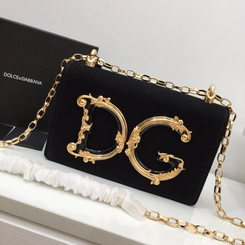 Dolce &amp; Gabbana D&amp;G AAA Quality Messenger Bags For Women #857794 $155.00 USD, Wholesale Replica Dolce &amp; Gabbana D&amp;G AAA Quality Messenger Bags