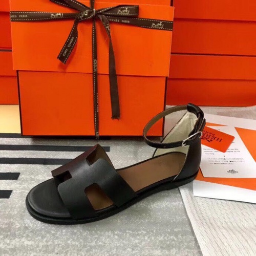 Replica Hermes Sandal For Women #857795 $64.00 USD for Wholesale