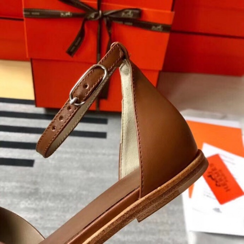 Replica Hermes Sandal For Women #857797 $64.00 USD for Wholesale