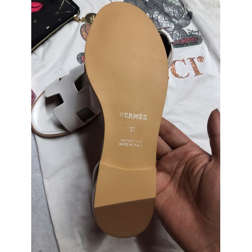 Replica Hermes Sandal For Women #857799 $64.00 USD for Wholesale