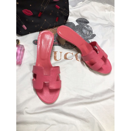 Hermes Slippers For Women #857819 $64.00 USD, Wholesale Replica Hermes Slippers
