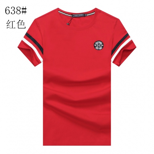 Tommy Hilfiger TH T-Shirts Short Sleeved For Men #857853 $25.00 USD, Wholesale Replica Tommy Hilfiger TH T-Shirts
