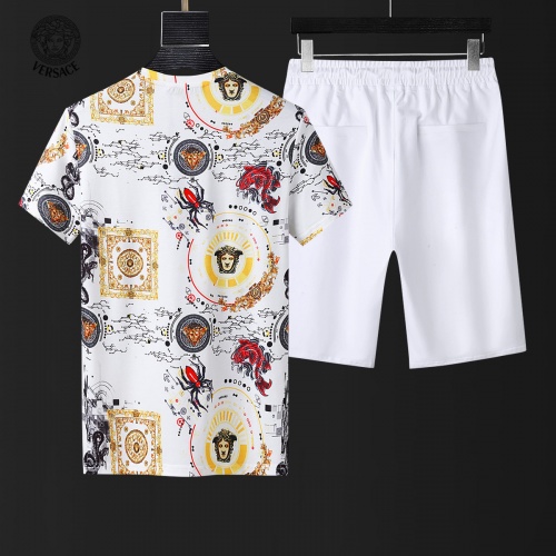Replica Versace Tracksuits Short Sleeved For Men #857967 $60.00 USD for Wholesale