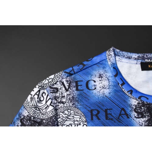Replica Versace Tracksuits Short Sleeved For Men #857979 $60.00 USD for Wholesale