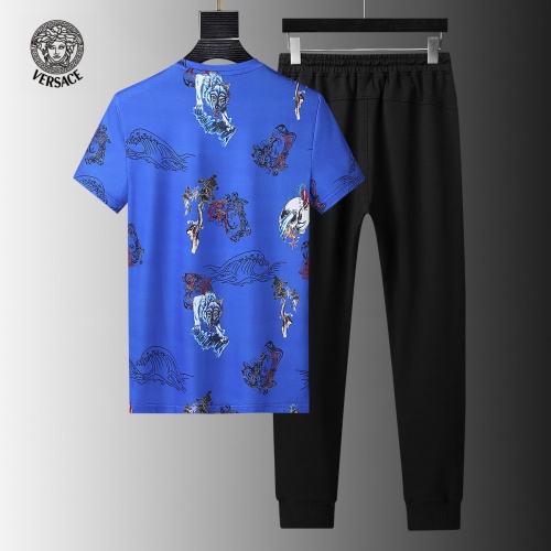 Replica Versace Tracksuits Short Sleeved For Men #858074 $64.00 USD for Wholesale
