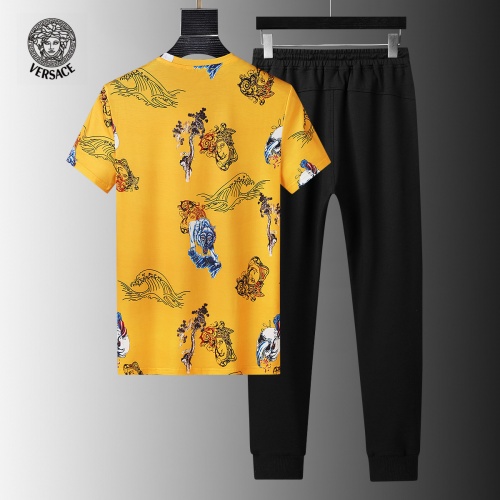 Replica Versace Tracksuits Short Sleeved For Men #858075 $64.00 USD for Wholesale