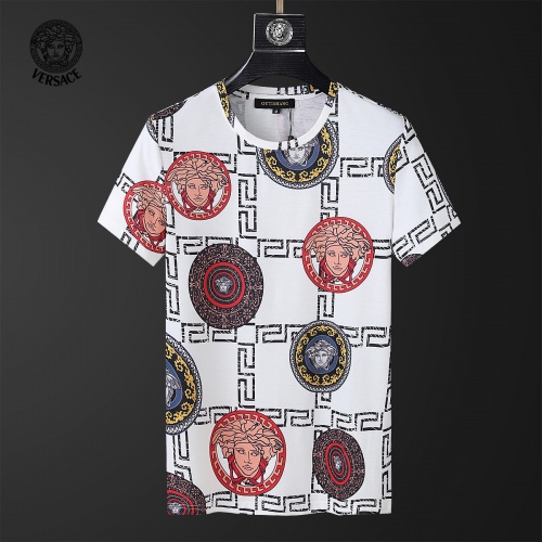 Replica Versace Tracksuits Short Sleeved For Men #858079 $64.00 USD for Wholesale