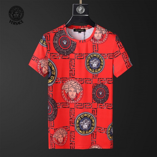 Replica Versace Tracksuits Short Sleeved For Men #858080 $64.00 USD for Wholesale