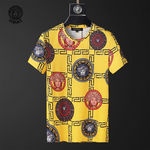Replica Versace Tracksuits Short Sleeved For Men #858081 $64.00 USD for Wholesale
