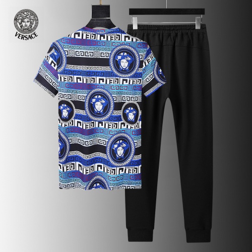 Replica Versace Tracksuits Short Sleeved For Men #858087 $64.00 USD for Wholesale