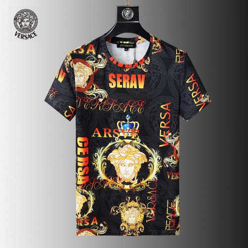 Replica Versace Tracksuits Short Sleeved For Men #858090 $64.00 USD for Wholesale