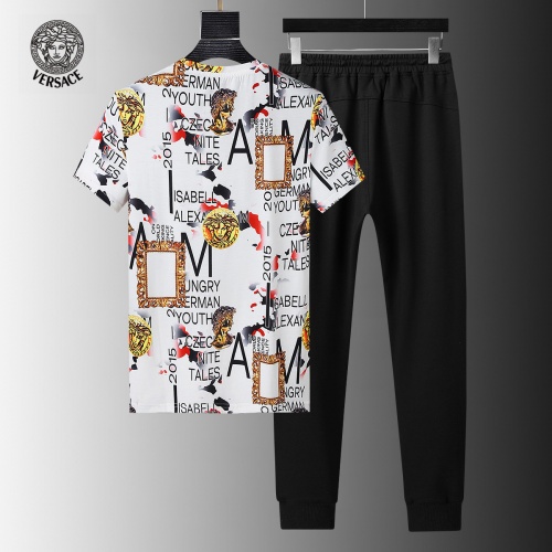 Replica Versace Tracksuits Short Sleeved For Men #858091 $64.00 USD for Wholesale