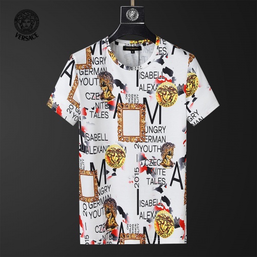 Replica Versace Tracksuits Short Sleeved For Men #858091 $64.00 USD for Wholesale