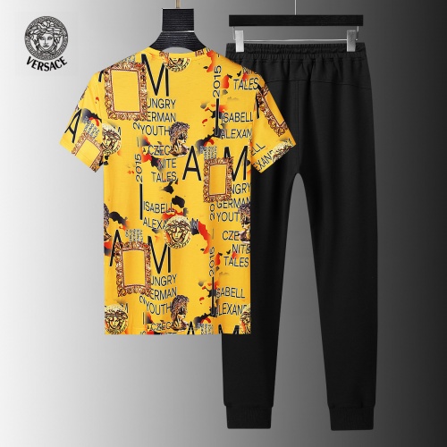 Replica Versace Tracksuits Short Sleeved For Men #858092 $64.00 USD for Wholesale