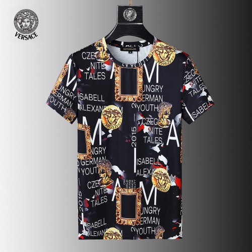Replica Versace Tracksuits Short Sleeved For Men #858093 $64.00 USD for Wholesale