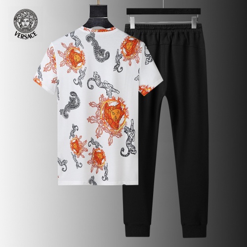 Replica Versace Tracksuits Short Sleeved For Men #858094 $64.00 USD for Wholesale