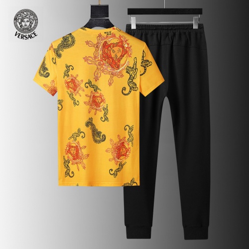Replica Versace Tracksuits Short Sleeved For Men #858095 $64.00 USD for Wholesale