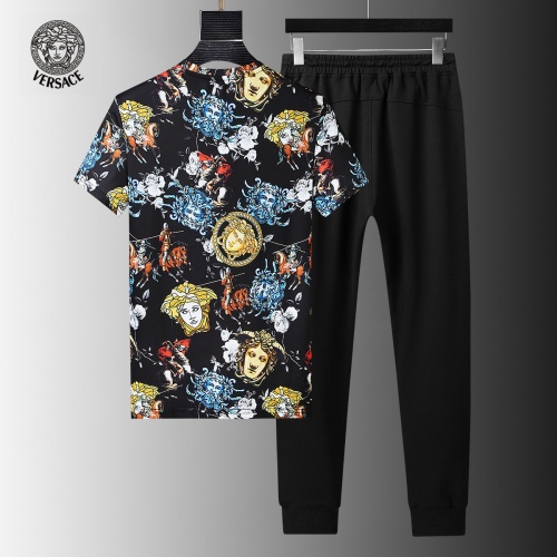 Replica Versace Tracksuits Short Sleeved For Men #858098 $64.00 USD for Wholesale