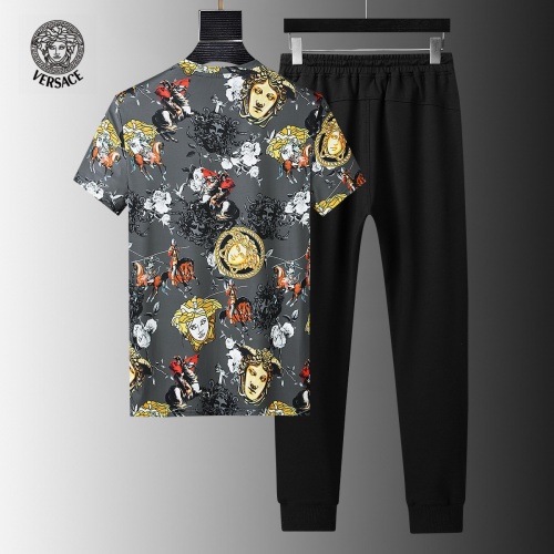 Replica Versace Tracksuits Short Sleeved For Men #858099 $64.00 USD for Wholesale