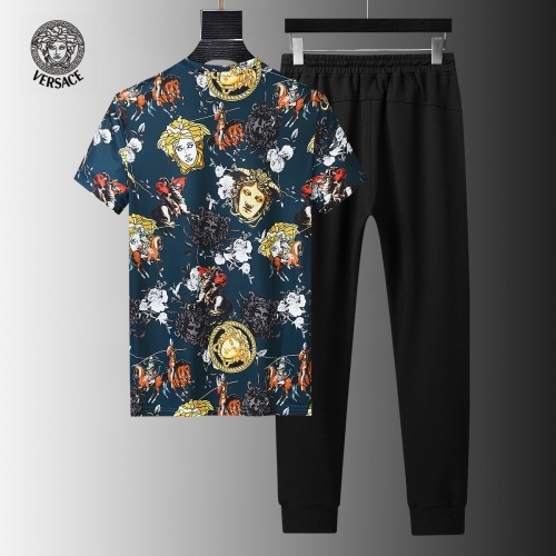 Replica Versace Tracksuits Short Sleeved For Men #858100 $64.00 USD for Wholesale
