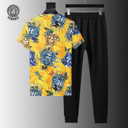 Replica Versace Tracksuits Short Sleeved For Men #858101 $64.00 USD for Wholesale