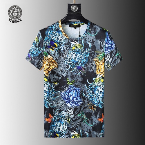 Replica Versace Tracksuits Short Sleeved For Men #858102 $64.00 USD for Wholesale