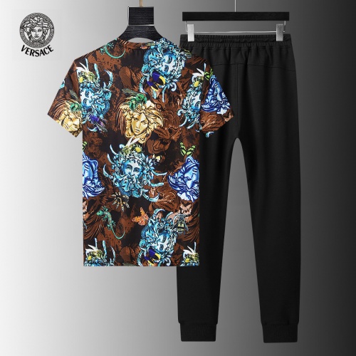 Replica Versace Tracksuits Short Sleeved For Men #858103 $64.00 USD for Wholesale