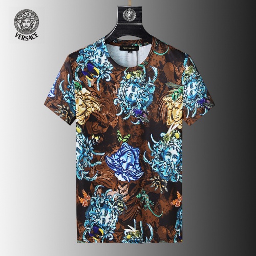 Replica Versace Tracksuits Short Sleeved For Men #858103 $64.00 USD for Wholesale