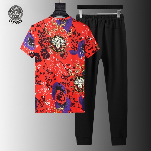 Replica Versace Tracksuits Short Sleeved For Men #858104 $64.00 USD for Wholesale