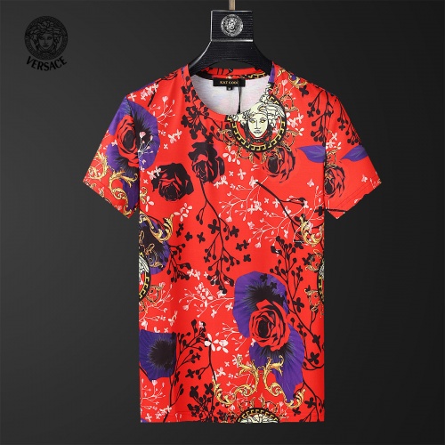 Replica Versace Tracksuits Short Sleeved For Men #858104 $64.00 USD for Wholesale